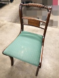 Vintage Mahogany Desk Chair - LOCAL PICKUP ONLY