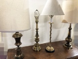 4 Vintage Lamps