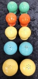 5 Sets Fiesta Shakers