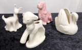 4 Animal Planters