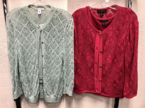 St. John Knits - Sweater (size Medium) & Sweater W/ Shell (size L)