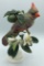 Royal Worcester Red Cardinal Female - As Found