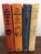 4 Oz Books By L. Frank Baum - The Magic Of Oz 1919, Sky Island 1912, The Lo