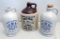 2 Henry McKenna Bourbon Jugs; Platte Valley Corn Whiskey Jug