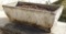 Vintage Rectangular Cast Concrete Planter - As Found, 14