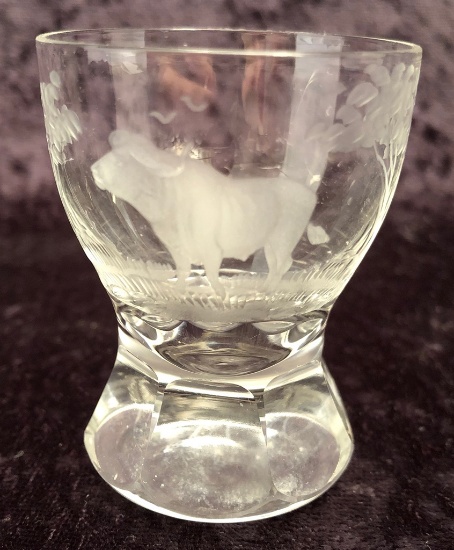 Queen Lace Germany Crystal - African Safari, Shot Glass, 2½"