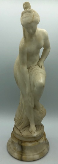 Alabaster Nude Figure - 16½"