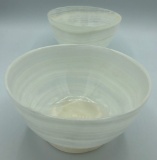 2 Polished Onyx Bowls - 5¾