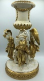 Germany Porcelain Centerpiece Grouping Of 4 Dancing Women In Gold Gilt Cost