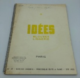 Fashion Designer Book - Idées Blouses Lingerie, Paris, Été 1953, No.49 ( No