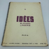 Fashion Designer Book - Idées Blouses Lingerie, Paris, Hiver 1953, No.44 (