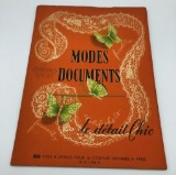 Fashion Designer Book - Modes Documents Le Dètail Chic, 1952-53, No.13 ( No