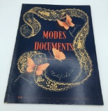 Fashion Designer Book - Modes Documents, 1952, No.11 ( Not Part Of Nelly Do