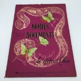 Fashion Designer Book - Modes Documents Le Dètail Chic, 1952, No.12 ( Not P