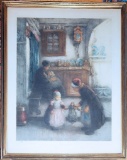 Frantz Charlet, Belgian, 1862-1928 - Original Etching In Color, 