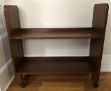 2-shelf Wooden Book Carousel - 31½