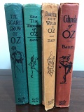 4 Oz Books By L. Frank Baum - Glinda Of Oz 1920, Dorothy And The Wizard Of