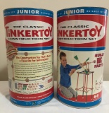 2 Containers Of Vintage Tinker Toys