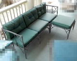 Vintage Cast Iron Sofa & Bench - 75