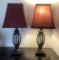 Pair Small Table Lamps - 18½