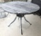 Iron & Wood Round Table - 44