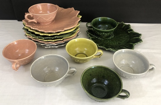 Steubenville - Woodfield, 8 Plates (9"), 7 Cups