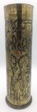 Shell Trench Art Vase - 11