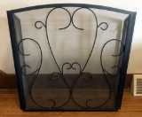 Metal Fireplace Screen - 51½