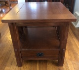 Mission Style End Table - 27