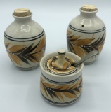 Alvingham Salt & Pepper Shakers, Mustard Pot