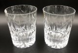 2 Waterford Double Rocks Glasses