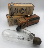 5 Vintage Light Bulbs