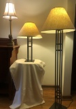 Iron Floor & Table Lamps; Modern Lion Lamp