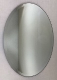 Oval Beveled Mirror - 18