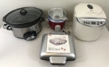 Crock Pot; Electric Rice Cooker; Bread Machine; Waffle Maker