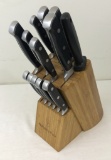 Wolfgang Puck Knife Block & Knives - Missing 1 Knife