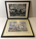 Louth Print, 92/350, Signed, 21½