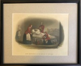 Charles Armytage Hand Colored Engraving - Miss Nightingale & The Nurses In