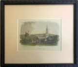 J & E Harwood Hand Colored Engraving - Louth 1841, 11