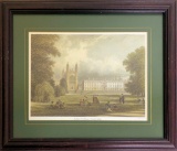 Douglas Gates Studio Lithograph - King's College, Cambridge, 14 3/8