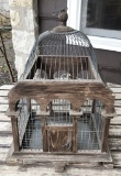 Wooden Bird Cage