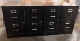 4 2-drawer File Cabinets - LOCAL PICKUP ONLY
