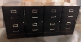 4 2-drawer File Cabinets - LOCAL PICKUP ONLY