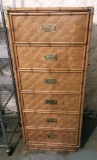 6-drawer Rattan Chest - 24