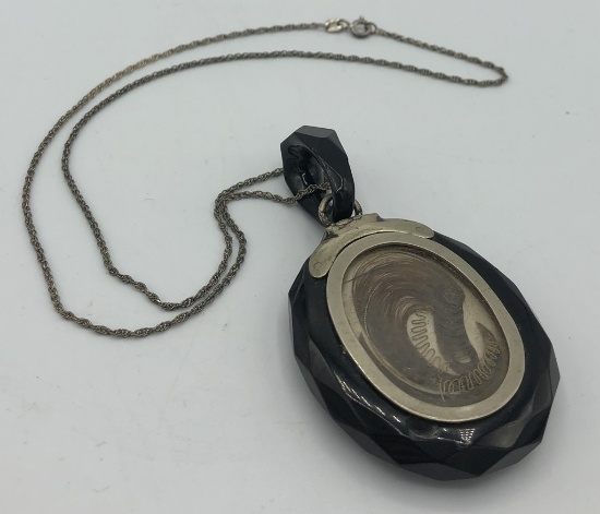 Victorian Mourning Hair Locket