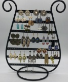 26 Pairs Earrings & Stand