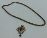 9 Kt Gold Necklace - 8.0 G
