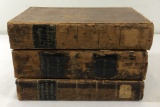 3 Medical Books - The Influence On Human Health, Dunglison MD, 1835, Averag