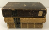 3 Medical Books - Comprehensive Medical Dictionary, J. Thomas, 1864, Averag