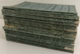 14 Paper Cover Medical Books - Surgery Gynecology & Obstetrics, 1917-1919,